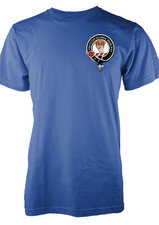 Personalised Clan Robertson T-Shirt Scottish Family Badge Coat Of Arms Adult