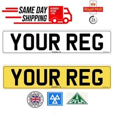 Number Plates 100% ROAD MOT