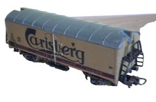 LIMA LWB REFRIGERATED VAN / WAGON CARLSBERG HO / OO GAUGE SUIT HORNBY ETC