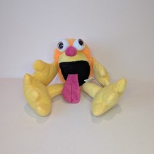 Bananas White House Leisure Funny Face Soft Toy Creature Plush Orange Yellow VGC