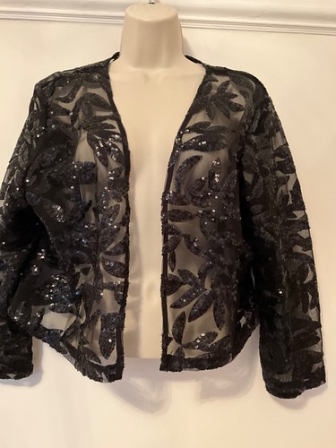 Sequin bolero jacket - sequin,