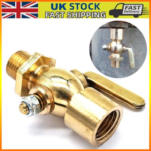 Brass fuel tap bsp - 1/4",