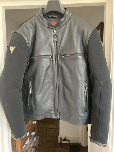 Men dainese black leather - men's,