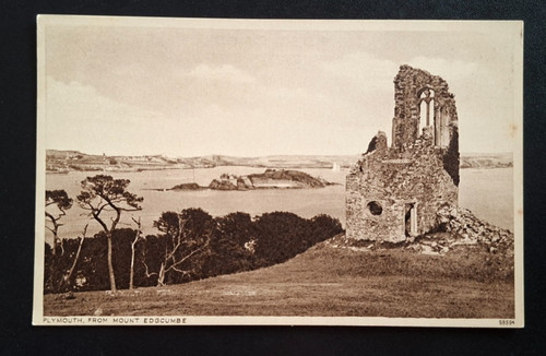 Plymouth from mount - mount, edgcumbe