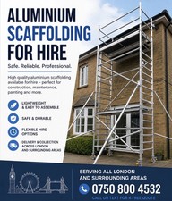 Scaffolding tower hire rent - hire, /