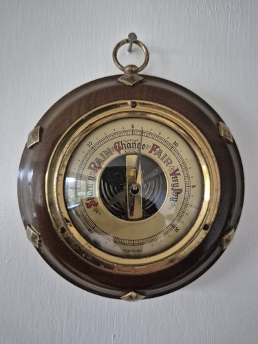 Small wall mounted barometer - wall-mounted,