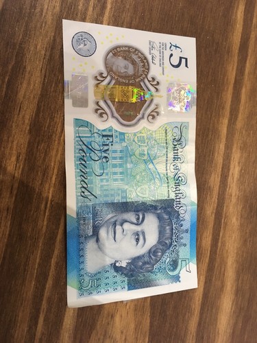 Immaculate rare five pound