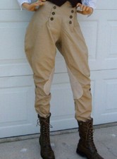 Equestrian Style Khaki Riding