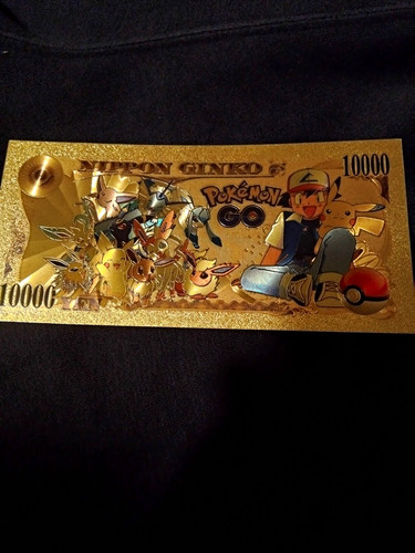 24k gold plated pokemon - 24k,