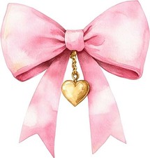 Pink Christmas Coquette Bow