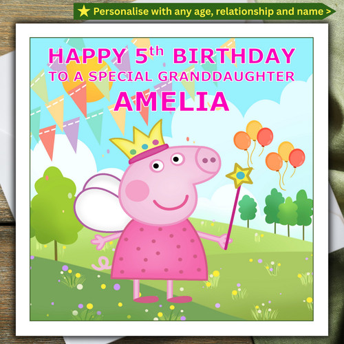 Peppa pig personalised - peppa,