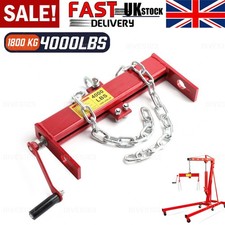 1800kg Engine Crane Hoist Lift Leveller Chain Load Garage Loading Balancer UK