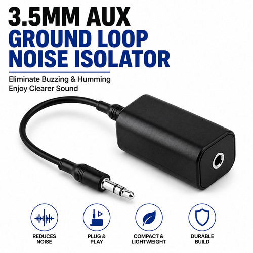 Ground loop noise isolator - noise,