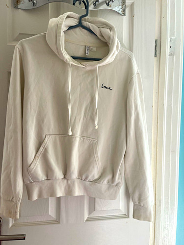 Basic white pullover - h&m,