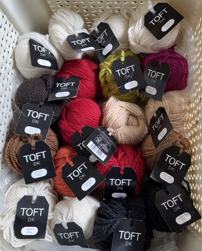 Toft wool job lot - dk, bundle