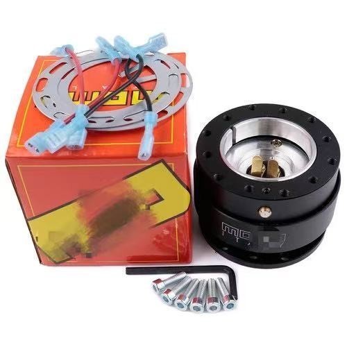 Moom universal black steering - moom,