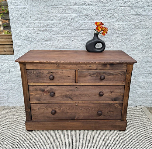Antique solid pine - antique, chest