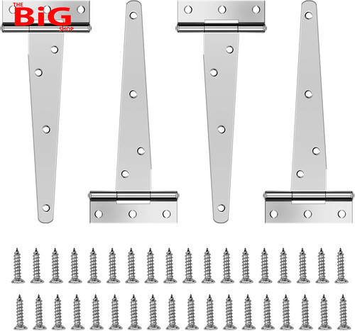 Barn door hinges heavy - 4,