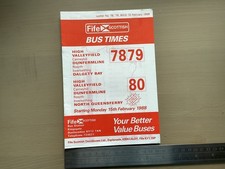 Fife Scottish Bus Group Route