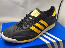 Vintage Adidas Originals City SL 72 OSLO Black Yellow Sneakers 9.5 UK/10 US BNIB
