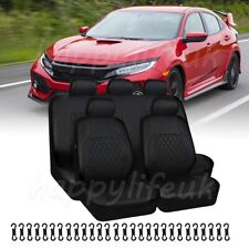 Four Seasons Pu Leather Car Seat Covers Full Set Cushion For Honda Civic Accord