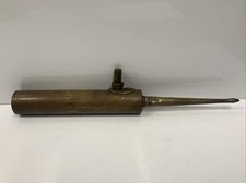 Antique Enots High Pressure oiler oil can No 10 Type push button pump