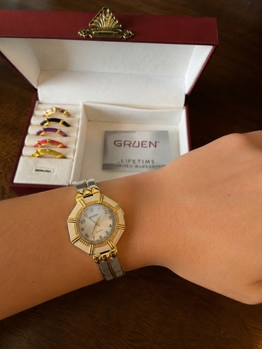 Gruen ladies quartz watch - ladies, 6