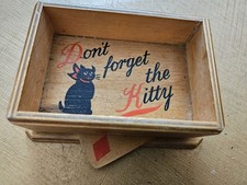 Vintage Kitty Playing Card Box