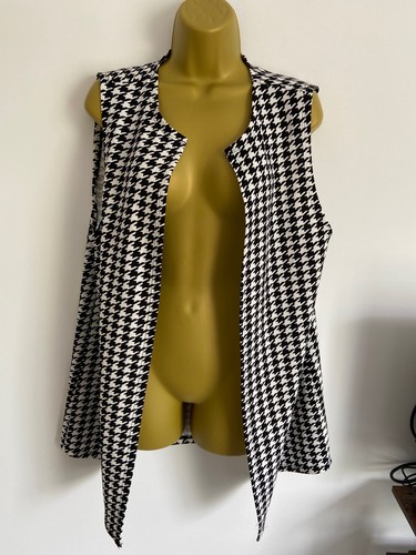 Shein ladies houndstooth open - ladies,