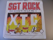 XTC   7" SINGLE    SGT ROCK