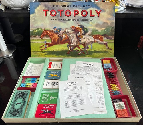 Vintage totopoly board game - vintage,