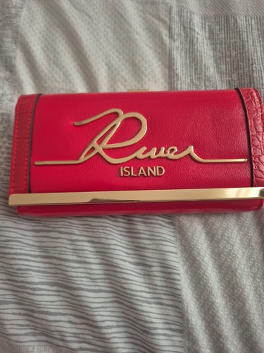 Nwot river island red - red, purse