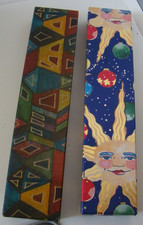 6 Long cardboard gift boxes with lids for Bracelets,necklaces etc "Sale"