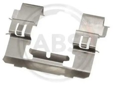 BRAKE PAD FITTING KIT 1742Q A.B.S. for SUBARU FORESTER OUTBACK LEGACY IV Estate