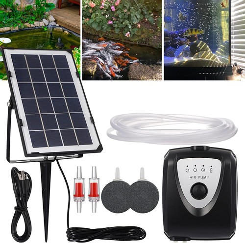 Solar powered oxygenator air - powered,
