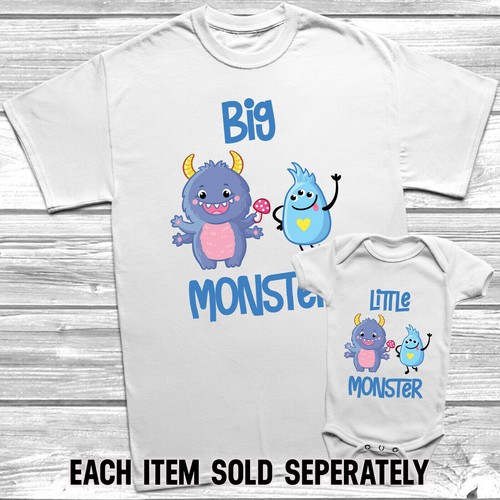Big little monster shirt - little, t-shirt