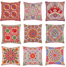 Indian Mandala Suzani Cushion