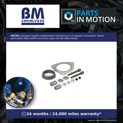 Exhaust front down pipe - front,