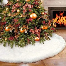 White Christmas Tree Skirt
