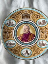 Plate commemmorating pope john - commemmorating,
