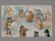 Louis Wain Cats Postcard