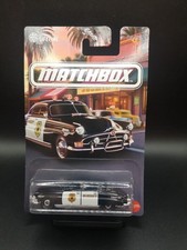 Matchbox. 1951 Hudson hornet Police Sheriff . Sealed card exclusive artwork.