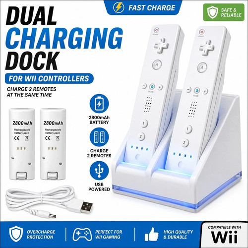 Wii controller charger dock - wii,