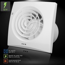 12v bathroom extractor fan - 12v,