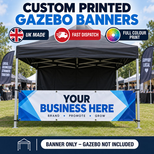 Custom printed gazebo - custom,