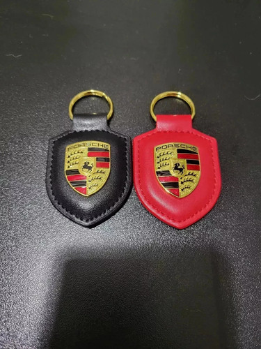 2pcs porsche crest keyring - 2pcs,