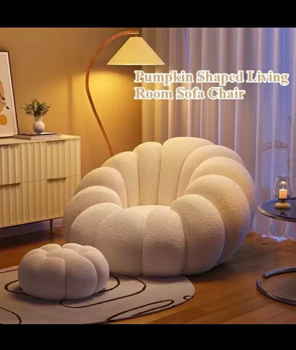 Pumpkin shaped white - pumpkin,