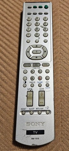 Sony remote control y916 - remote,