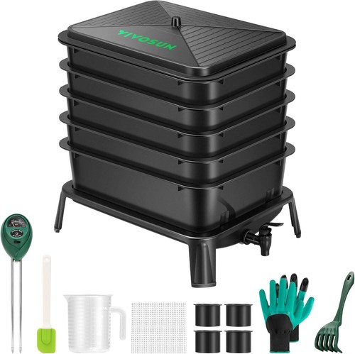 Vivosun tray worm composter - vivosun,