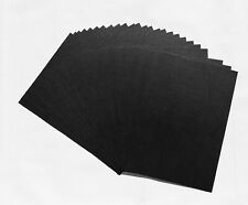 25 x Kanban Textured Black Card - Double-sided (220gsm) - Just 20p each! (18)